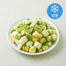 애호박 다이스 (냉동), 1개, 1kg