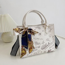 ARTJOY DIY My Doodle 絲巾包製作套組, 1套, 象牙白