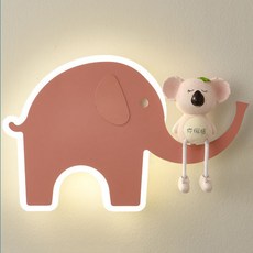 Comery 室內照明室內氛圍燈 B0931, 左邊的粉紅色大象