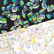 오로라 얼음 네일 스톤 세트 KN-S2041, 랜덤발송, 1개