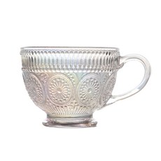 Seven Kitchen Julid Aurora圓形大玻璃杯 330ml, 白色, 1個