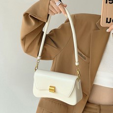 PEONIST 肩背Hobo迷你斜背包, 白色