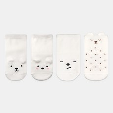 HI BABY CLUB 小熊造型襪 4雙