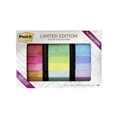 3M Post-it 強效黏貼式便條紙 限量款 15入, 1組, 混色