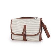 휴대용 멀티 기저귀 패드, 베이지 + 브라운