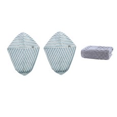 軟發巾 SG27 2p + 毛巾套組, 10型, 1套