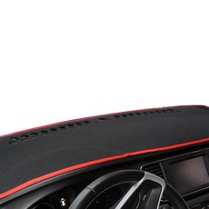 TOAD 高級不織布儀表板避光墊, 黑色+紅色邊條, Casper 2021 / H-186