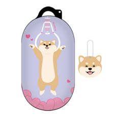 코쿼드 에구시바 러블리 하드 버즈 케이스 + 키링 세트 날 가져봐시바