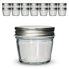mir 果醬密封玻璃罐, 15罐, 138ml