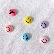 微笑造型鞋配件 6入