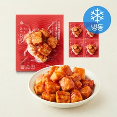 바르닭 소스품은 닭가슴살 볼 양념통닭맛 (냉동), 100g, 5개, 1개입
