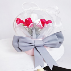 Sella 父母節 教師節 禮物 花束, 灰色