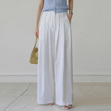 Chic Fox 女款 Nelson 雙褶高腰寬褲 62DP2546