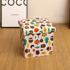 空氣北歐圖案收納椅 25*25*25cm, 09型