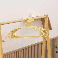 Im Home Living 防肩角圓弧柔軟480衣架, 奶油色, 50個