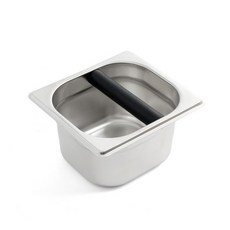 HoReCa 咖啡渣敲粉盒 S號, 1入, 銀色