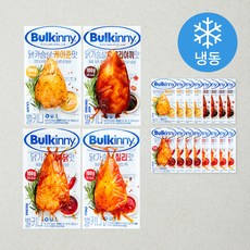 벌키니 소스 닭가슴살 믹스 100g x 4종 x 5개입 세트 (냉동), 1세트