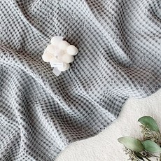 嬰兒夏季格紋毯, 灰色