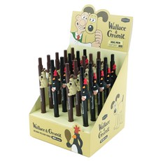 PINKFOOT 酷狗寶貝擁抱筆 格羅米特10入 + 麥高10入組, 1套, 華力斯, 麥高