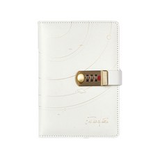 aryko 星空密碼鎖筆記本, 白A