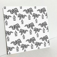 HTP 傳統紋樣磁磚 七寶紋 人工物紋 K0112 1000112