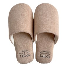 Labellaco 舒適可水洗四季軟墊室內拖鞋, 1雙, 淺褐色