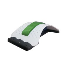 리드포미 프리미엄 홈트 요가 지압 허리 스트레칭 기구 일반, 그린 + 화이트, 1개