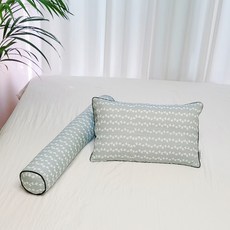 유아용 코튼 베개 + 바디필로우 세트, 클라우드