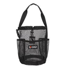 AQUS 網狀口袋多功能包 GG AQSB-L9200, 黑色