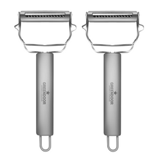 Greendoor 不鏽鋼多功能削皮器, 單一顏色, 2個