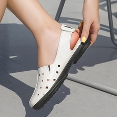 GISSE 女款 J.shoe 羊皮手工 One-way 露跟懶人鞋