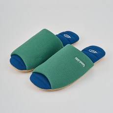 모던하우스 빨아쓰는 와플 슬리퍼, 그린네이비, 250~265mm, 1개