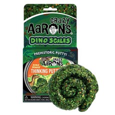 CrazyAaorons 兒童黏土泥 恐龍鱗片 大, 混合顏色, 90g