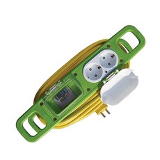 KE 斷路器防雨延長線捲盤, 30m, 1個