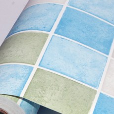 데코미 에어프리 타일 시트지 AWS-20005, 스위트블루, 50 x 250 cm