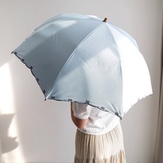 바비수 에델 리본 포인트 2단 우양산