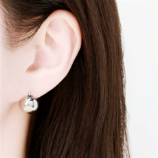 노이드비 써지컬스틸 원형 공 원터치 버튼 볼 피어싱 2p