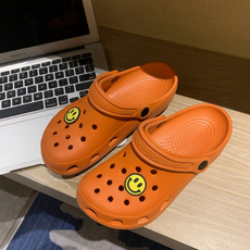 Silvers 女性舒適微笑水陸兩用涼鞋, 240~245, 橘色