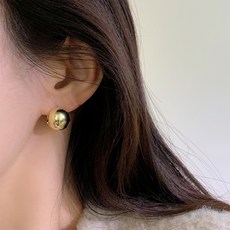 스타일플래닛 여성용 미니 볼 귀걸이
