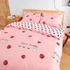 柔軟觸感多彩印花冬季寢具組