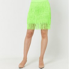 dancedome 4層流蘇裙 LDS12400, 淺綠色