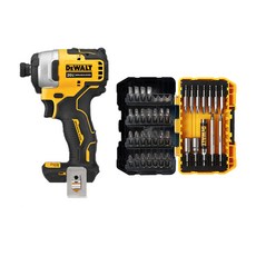DEWALT 得偉 20V 緊湊型沖擊起子 DCF809 + 起子頭 DW2163 37 組, 1套