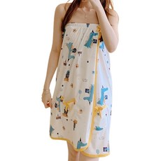 Market Pio 可愛抹胸浴袍, 款式 14, 1個