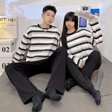 2'nd Pink 情侶長袖睡衣套裝