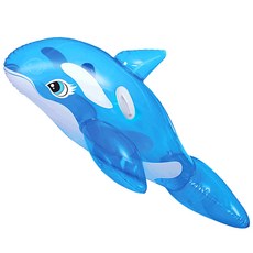 Durocharisma 海豚游泳圈 L號 172cm, 混色, 1個