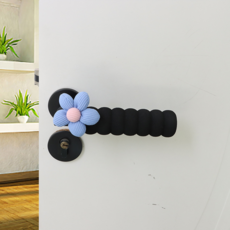 Cashrich 花朵門把 防撞防門碰 房門把手套, 類型 5