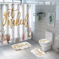 노르딕 심플 욕실 샤워커튼 L89 타입3 165 x 180 cm, 1개