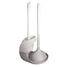 efactory Judy N 乾淨馬桶刷 壓縮馬桶吸 兩件組 升級版, 1組, 混色