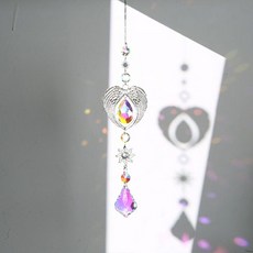 파라다이소 PDS홈데코 엔젤윙 무지개 프리즘 인테리어 장식 썬캐쳐 03, 혼합색상