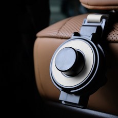 River Fox 汽車後座多功能掛鉤支架, 白色, 1個